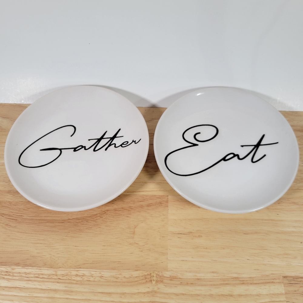 Plates Decor 2 Decrotive Farmhouse 6 in